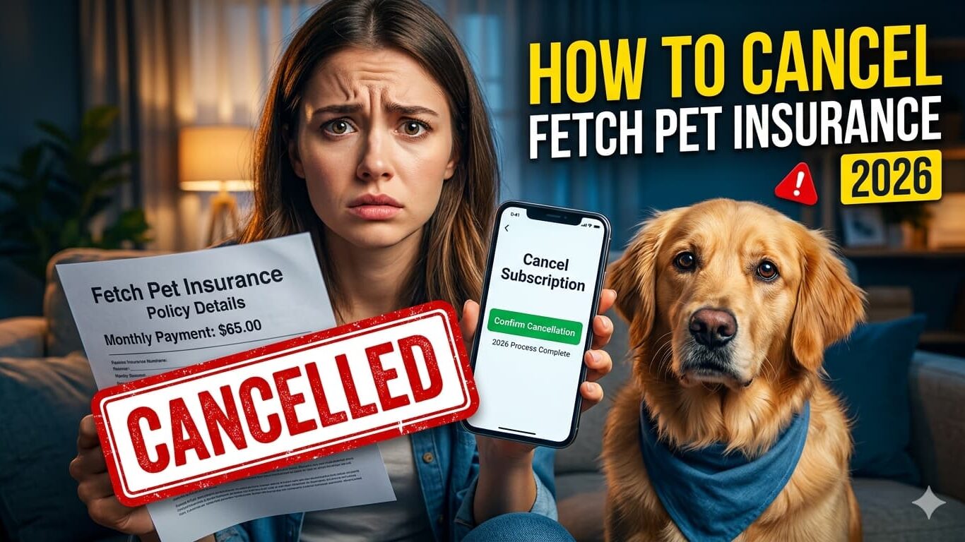 How to cancel Fetch Pet Insurance 2026