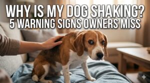 why is my dog shaking anxious dog sitting near window during storm