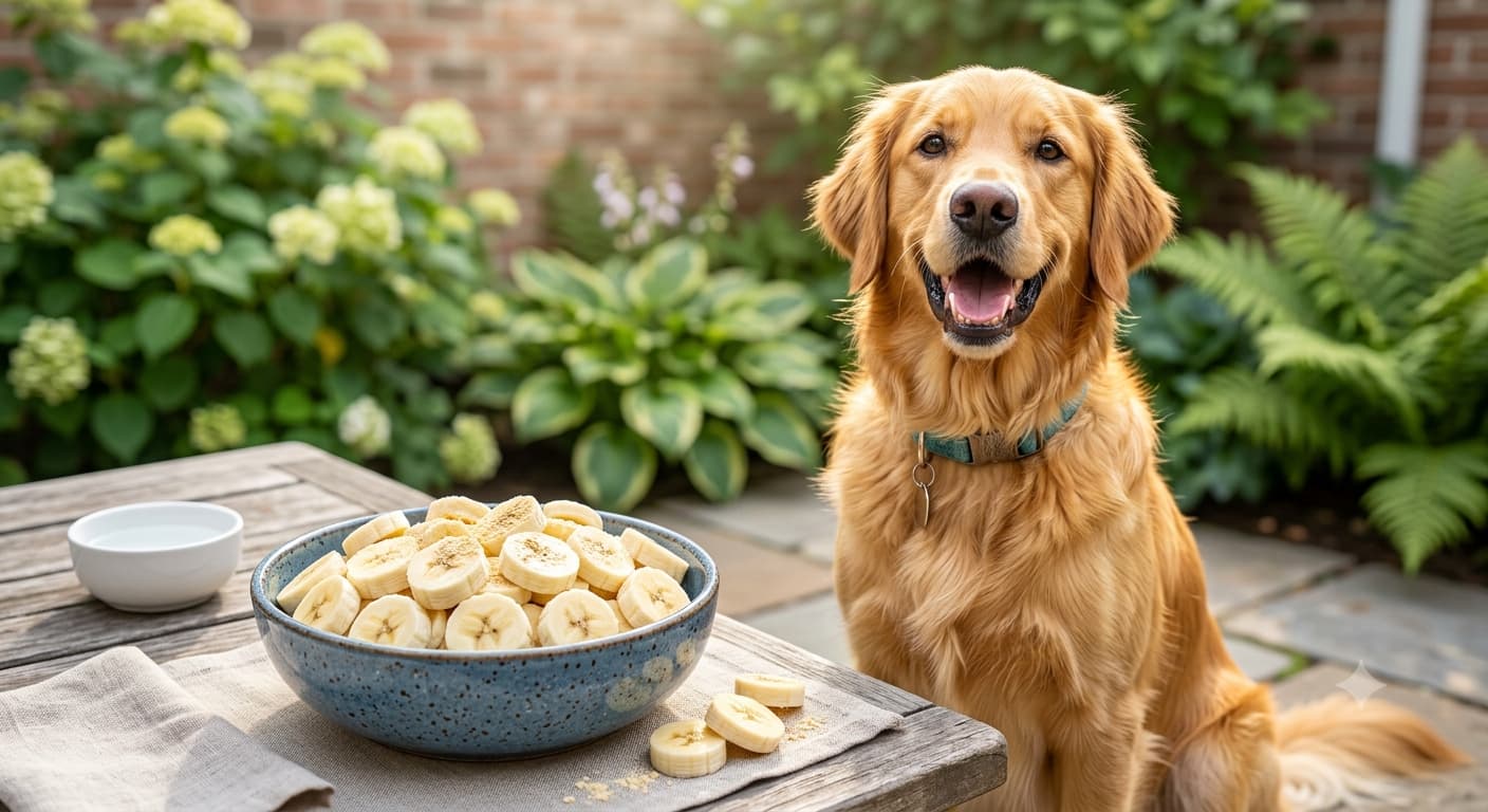 Can dogs eat bananas safely healthy banana treat for dogs