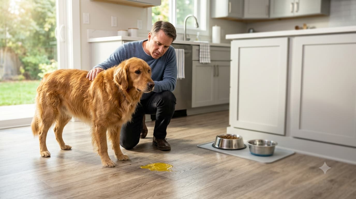 Why Is My Dog Vomiting Yellow? Common causes of yellow bile vomiting in dogs