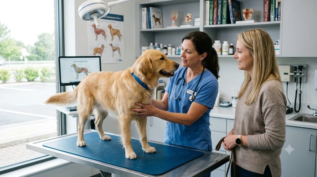 When should you see a veterinarian if your dog keeps scooting