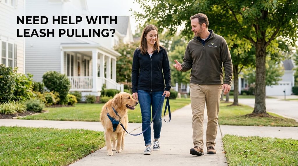 Professional help for a dog that pulls on the leash