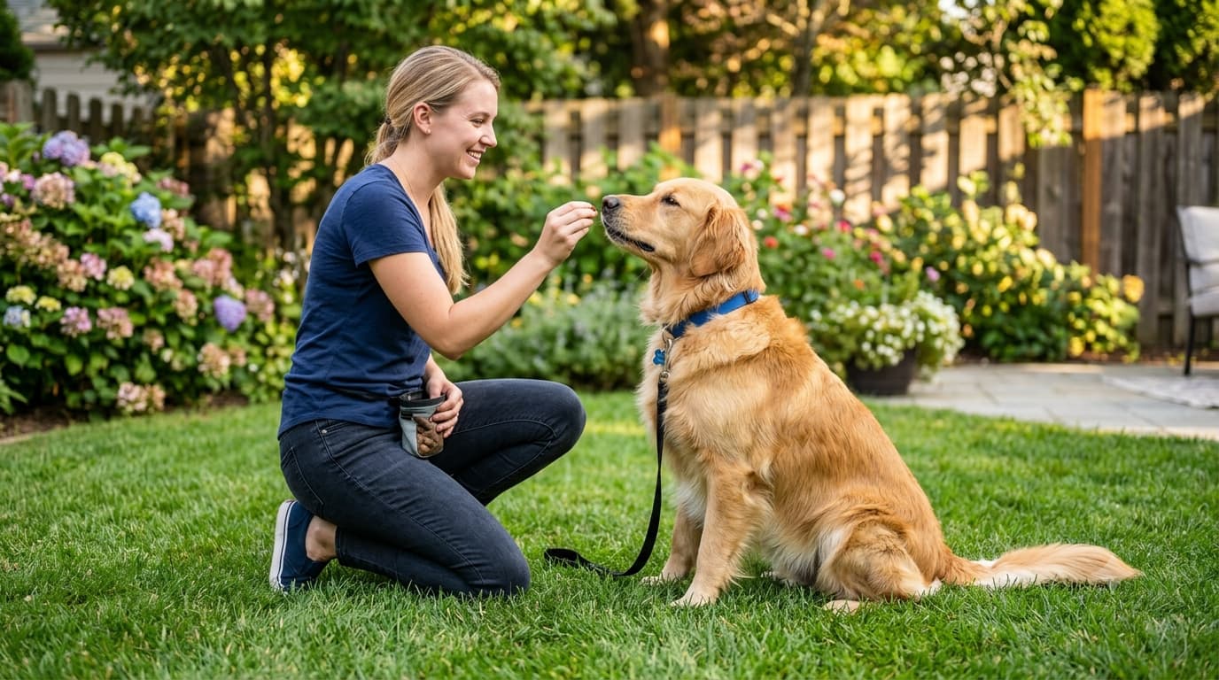 How to Stop a Dog From Barking with positive reinforcement training
