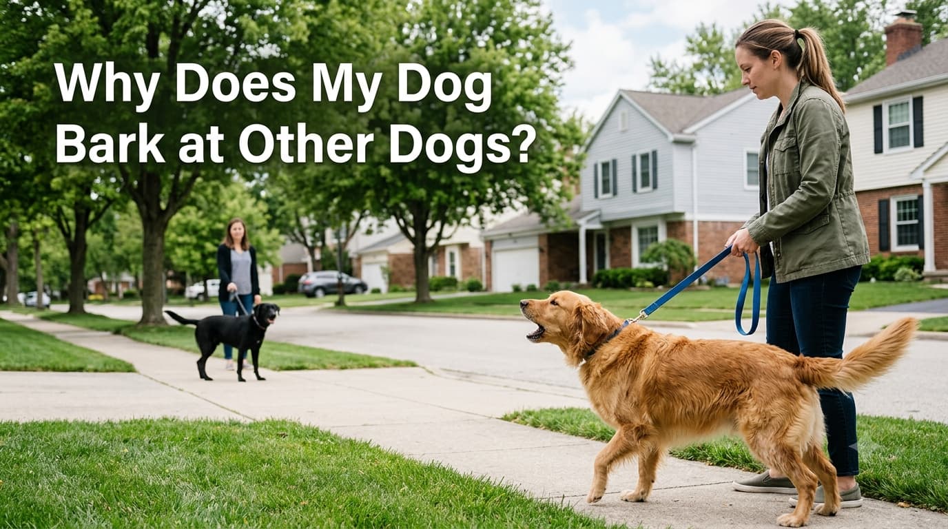 Why does my dog bark at other dogs