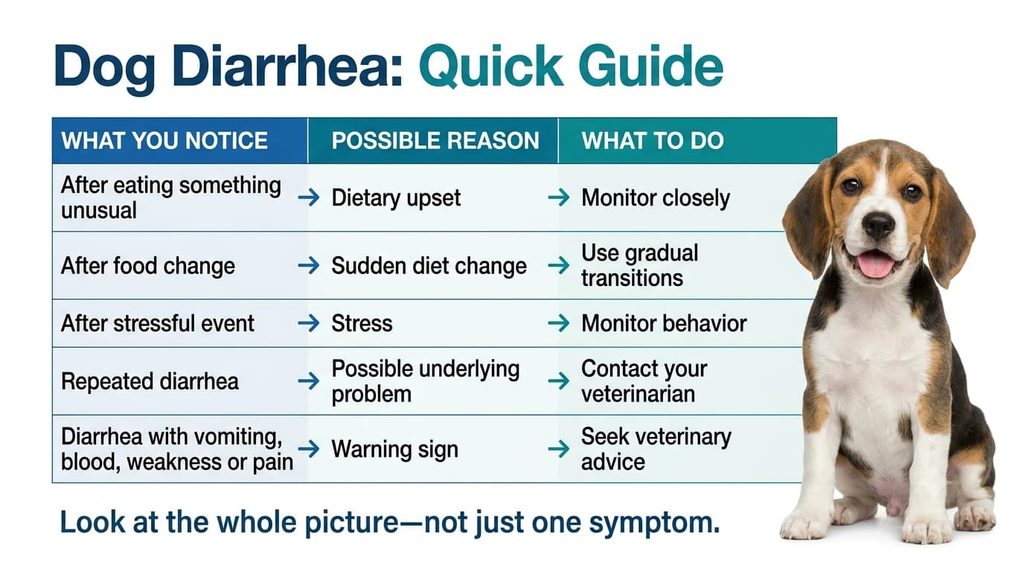 dog diarrhea quick guide causes and warning signs
