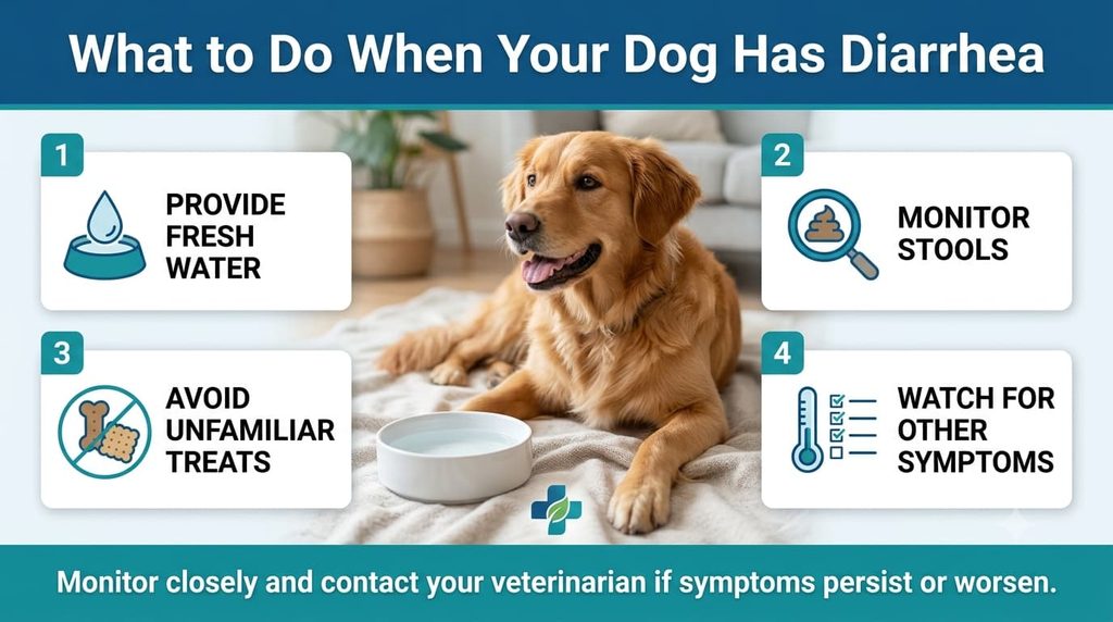 what to do when your dog has diarrhea